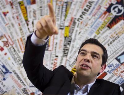 Alexis Tsipras, leader del partito greco Syriza